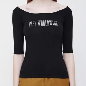 Obey •Worldwide• Fitted Ballet Tee